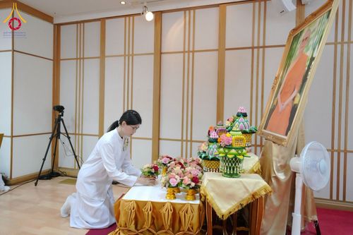 ภาพ No.346905:วันพฤหัสบดีที่ 27 สิงหาคม พ.ศ. 2569  พิธีปฏิบัติธรรมและทอดผ้าป่าบำรุงวัด เนื่องในวันธรรมชัย ณ วัดพระธรรมกายโตเกียว ประเทศญี่ปุ่น