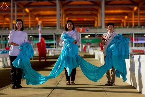 ภาพ No.219218:วันที่ 19-21 เมษายน พ.ศ. 2568 การเตรียมงานในลานธรรม , วิหารคด เพื่องานวันคุ้มครองโลก 22 เมษายน พ.ศ. 2568