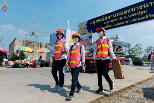 ภาพ No.110136:V.8 พลังทีม การเตรียมงาน เก็บงาน การรับบุญของเจ้าหน้าที่หน่วยงานต่างๆ เพื่อโครงการธรรมยาตรา กตัญญูบูชามหาปูชนียาจารย์ พระมงคลเทพมุนี (สด จนฺทสโร) พระผู้ปราบมาร อนุสรณ์สถาน 7 แห่ง ปีที่ 12 ระหว่างวันที่ 2 - 31 มกราคม พ.ศ.2567