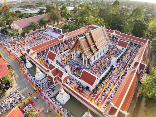 ภาพ No.113249:พิธีต้อนรับพระธรรมยาตรา ปีที่ 12 วันที่ 15 มกราคม พ.ศ. 2567 ณ วัดโบสถ์บน จ.นนทบุรี