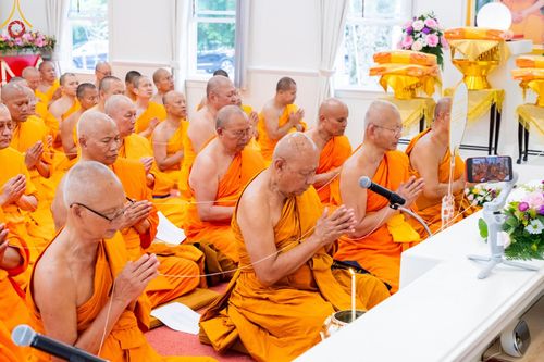 ภาพ No.144853:พิธีประดิษฐานลูกนิมิตมหาสมบัติ ผูกสีมาสถาปนาอุโบสถ บูชาธรรม ๘๐ ปี หลวงพ่อธัมมชโย วันอาทิตย์ที่ ๓๐ มิถุนายน พ.ศ. ๒๕๖๗ วัดพระธรรมกายนิวเจอร์ซี ประเทศสหรัฐอเมริกา