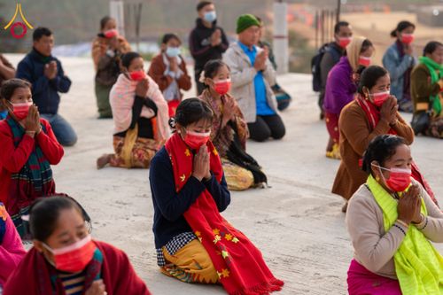 ภาพ No.131117:Photo Story ปฐมบรรพชาชาวพุทธมาร์มา Episode 4/5 วันที่ 13 กุมภาพันธ์พ.ศ. 2567 ณ วัดธัมจักร อรัญกุฏิ บังกลาเทศ