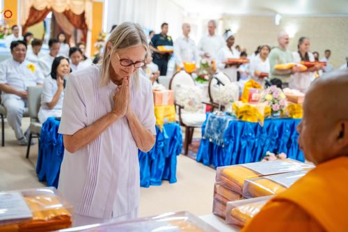 ภาพ No.284348:วันอาทิตย์ที่ 19 ตุลาคม พ.ศ.2568  พิธีทอดกฐินสามัคคี ณ วัดพระธรรมกายเท็กซัส สหรัฐอเมริกา