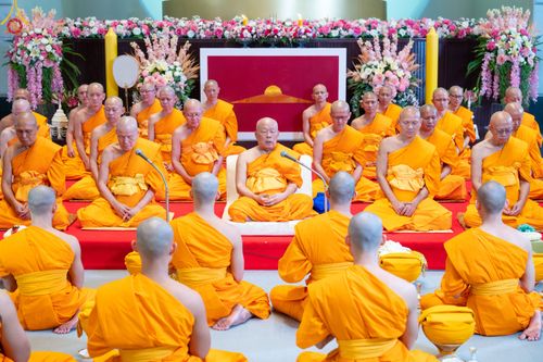 ภาพ No.81730:พิธีอุปสมบทอุทิศชีวิต สามเณรเปรียญธรรม 11 รูป ในวันวิสาขบูชา วันเสาร์ที่ 3 มิถุนายน 2566 ณ อุโบสถพระไตรปิฎก วัดพระธรรมกาย จ.ปทุมธานี
