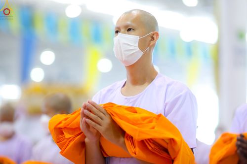 ภาพ No.79853:พิธีขอบรรพชา , พิธีคล้องอังสะ พิธีขอสรณคมน์และศีล , พิธีขอนิสสัย ในโครงการบรรพชาสามเณรฟื้นฟูพระพุทธศาสนาทั่วไทย วันเสาร์ที่ 8 เมษายน พ.ศ.2566