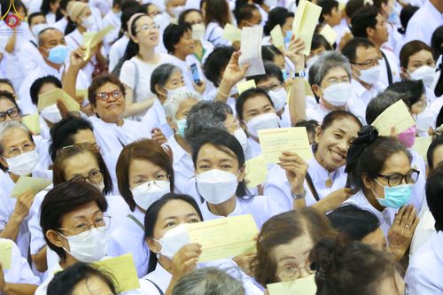 ภาพ No.83953:พิธีมุทิตาอุปสมบทพระมหาเปรียญธรรม ในวันอาทิตย์ที่ 2 กรกฎาคม พ.ศ.2566 ณ สภาธรรมกายสากล วัดพระธรรมกาย