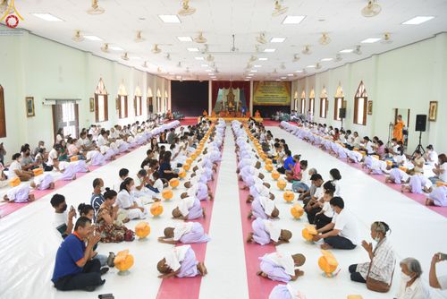 ภาพ No.79411:พิธีเวียนประทักษิณ ขอขมา มอบผ้าไตร โครงการบรรพชาสามเณรฟื้นฟูพระพุทธศาสนาทั่วไทย ณ วัดพระพุทธบาทราชวรมหาวิหาร อ.พระพุทธบาท จ.สระบุรี วันที่ 1 เมษายน พ.ศ. 2566