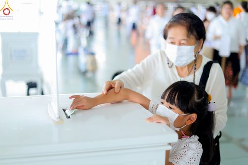 ภาพ No.78058:พิธีบุพเปตพลี ครั้งที่ 132 เพื่ออุทิศบุญกุศลแด่บรรพบุรุษผู้ล่วงลับ วันที่ 21 มีนาคม พ.ศ. 2566 ณ วัดพระธรรมกาย