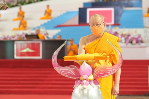 ภาพ No.65359:พิธีทอดผ้าป่า ในวันอาทิตย์ต้นเดือนที่ 4 ธันวาคม พ.ศ. 2565 ณ วัดพระธรรมกาย จ.ปทุมธานี