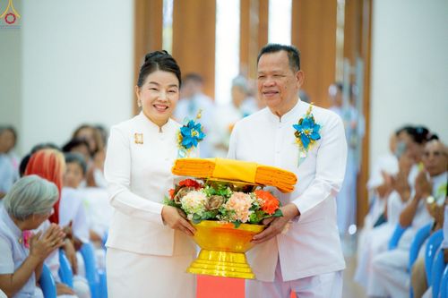 ภาพ No.255382:วันที่ 13 ตุลาคม พ.ศ. 2568 พิธีทอดกฐินสถาปนาอาคารเศรษฐีถาวร อาคารที่พักผู้มาปฏิบัติธรรม ณ ศูนย์ปฏิบัติธรรมจันทบุรี