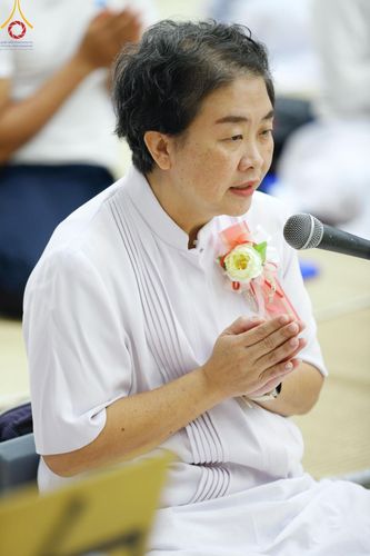 ภาพ No.127727:พิธีถวายภัตตาหารเป็นสังฆทาน แด่คณะพระธรรมยาตราฯ ในโครงการธรรมยาตราอัญเชิญพระบรมสารีริกธาตุ ประดิษฐาน ณ มหารัตนเจดีย์สิริปทุมสวรรค์ อ.บางกล่ำ จ.สงขลา วันที่ 8 มีนาคม พ.ศ. 2567