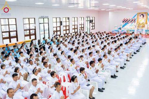 ภาพ No.237601:พิธีเจริญพระพุทธมนต์ ปฏิบัติธรรมเจริญสมาธิภาวนา และทำบุญตักบาตร ถวายพระราชกุศล เนื่องในโอกาสวันเฉลิมพระชนมพรรษา สมเด็จพระนางเจ้าสิริกิติ์ พระบรมราชินีนาถ พระบรมราชชนนีพันปีหลวง วันอังคารที่ 12 สิงหาคม พ.ศ. 2568  ณ อาคารปลูกศรัทธา 2 วัดพระธรรมกาย 