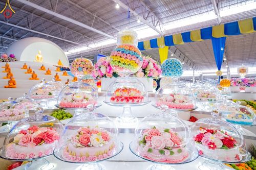 พิธีบูชาข้าวพระ ในวันอาทิตย์ต้นเดือน วันที่ 6 ตุลาคม พ.ศ. 2567 ณ สภาธรรมกายสากล วัดพระธรรมกาย