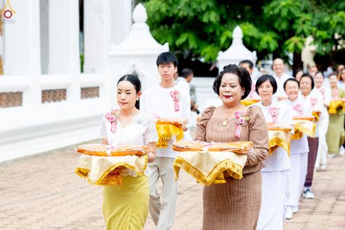 ภาพ No.234949:วันเสาร์ที่ 26 กรกฎาคม พ.ศ. 2568 พิธีทอดผ้าป่าบูรณปฏิสังขรณ์ วัดสามพระยาวรวิหาร ณ ศาลาอบรมสงฆ์ วัดสามพระยาวรวิหาร เขตพระนคร กรุงเทพมหานครฯ