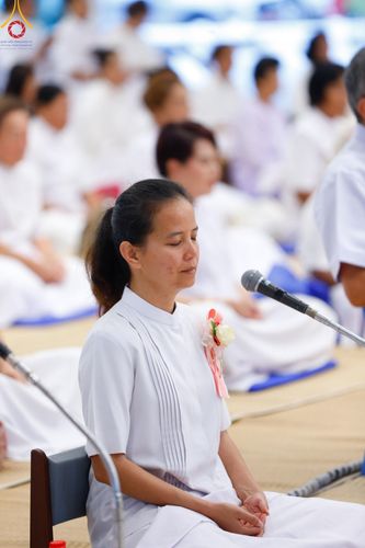 ภาพ No.127796:พิธีถวายภัตตาหารเป็นสังฆทาน แด่คณะพระธรรมยาตราฯ ในโครงการธรรมยาตราอัญเชิญพระบรมสารีริกธาตุ ประดิษฐาน ณ มหารัตนเจดีย์สิริปทุมสวรรค์ อ.บางกล่ำ จ.สงขลา วันที่ 9 มีนาคม พ.ศ. 2567