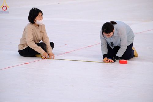 ภาพ No.127992:V.32 เต็มที่เพื่อบางกล่ำ การเตรียมงานของเจ้าหน้าที่หน่วยงานต่างๆ  เพื่องานธรรมยาตราอัญเชิญพระบรมสารีริกธาตุ ประดิษฐาน ณ ศูนย์ปฏิบัติธรรมภาคใต้ อ.บางกล่ำ จ.สงขลา ระหว่างวันที่ 9-10 มีนาคม พ.ศ. 2567