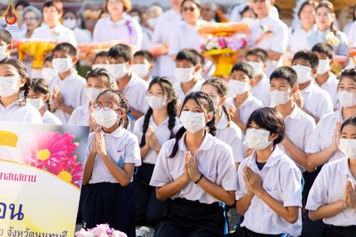 ภาพ No.114737:พิธีทอดผ้าป่าทำนุบำรุงศาสนสถาน ณ วัดโพธิ์เอน ต.บางขุนกอง อ.บางกรวย จ.นนทบุรี วันที่ 18 มกราคม พ.ศ. 2567