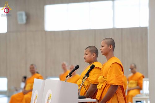 ภาพ No.161699:พิธีถวายทุนการศึกษา ภาษาต่างประเทศแด่สามเณร วันสามเณรอินเตอร์ วันเสาร์ที่ 5 ตุลาคม พ.ศ. 2567 ณ ค่ายจองแชมป์ หมู่กุฏิสามเณรเปรียญธรรม วัดพระธรรมกาย จ.ปทุมธานี