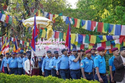 ภาพ No.80953:งานพุทธชยันตี วิสาขบูชา ณ ลุมพินี ประเทศเนปาล วันศุกร์ที่ 5 พฤษภาคม พ. ศ. 2566