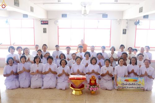 ภาพ No.250383:วันพุธที่ 8 ตุลาคม พ.ศ. 2568 พิธีทอดกฐินสามัคคีทั่วไทย 30,000 วัด โดยคณะศิษยานุศิษย์ บูชาธรรม 81 ปี หลวงพ่อธัมมชโย ณ วัดรางกำหยาด อ.บางเลน จ.นครปฐม