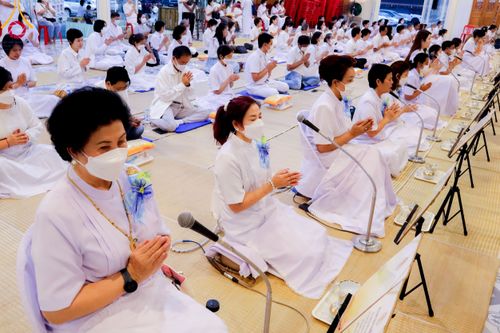 ภาพ No.114442:พิธีถวายภัตตาหารเป็นสังฆทาน แด่คณะพระธรรมยาตรา ปีที่ 12 วันที่ 18 มกราคม พ.ศ. 2567 ณ วัดโบสถ์(บน) บางคูเวียง จ.นนทบุรี