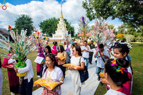 พิธีทอดกฐินสามัคคีทั่วไทย 5,000 วัด   ณ วัดศรีดงเย็น อ.ทุ่งหัวช้าง จ.ลำพูน วันที่ 22 พฤศจิกายน พ.ศ. 2566