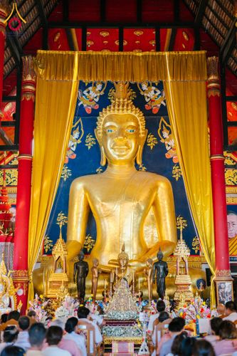 ภาพ No.169255:พิธีทอดกฐิน ณ วัดพุทธนิมิตร จ.เชียงใหม่ ในโครงการกฐินสามัคคีทั่วไทย 30,000 วัด บูชาธรรม 80 ปี หลวงพ่อธัมมชโย โดยคณะศิษยานุศิษย์วัดพระธรรมกาย วันที่ 24 ตุลาคม พ.ศ. 2567