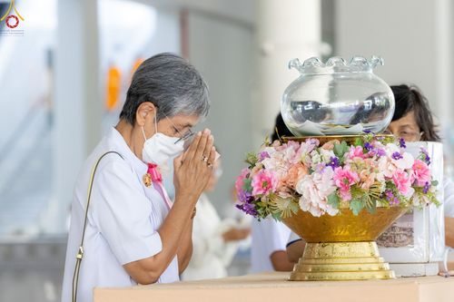 ภาพ No.86686:พิธีบุพเปตพลี  ครั้งที่ 139 ร่วมอุทิศบุญแด่หมู่ญาติที่ล่วงลับไปแล้ว และสืบทอดอายุพระพุทธศาสนา วันพฤหัสบดีที่ 31 สิงหาคม พ.ศ.2566 วันพระขึ้น 15 ค่ำ เดือน 9 ณ หอฉันคุณยายอาจารย์ฯ วัดพระธรรมกาย