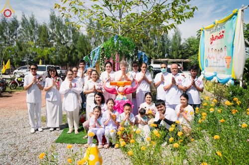 ภาพ No.97627:พิธีทอดกฐินสามัคคี เพื่อถมดินทำถนนและใช้ป้องกันน้ำท่วม ณ ศูนย์ปฏิบัติธรรมจังหวัดนครนายก อ.องครักษ์ จ.นครนายก วันที่ 19 พฤศจิกายน พ.ศ. 2566