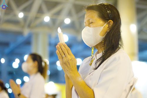 ภาพ No.83977:พิธีสวดมนต์บทธัมมจักกัปปวัตตนสูตร ครบ 5,481,000,000 จบ ในวันอาทิตย์ที่ 2 กรกฎาคม พ.ศ. 2566 ณ วัดพระธรรมกาย