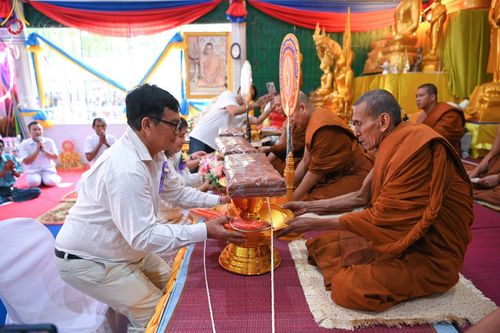 ภาพ No.95148:พิธีทอดกฐินสามัคคีทั่วไทย 5,000 วัด ณ วัดคชวรรณวนาราม จ.ฉะเชิงเทรา วันที่ 18 พฤศจิกายน พ.ศ. 2566