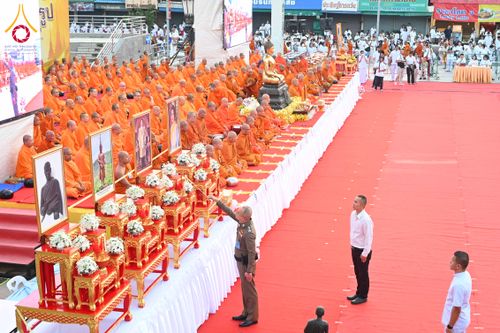 ภาพ No.312516:วันอาทิตย์ที่ 8 มีนาคม พ.ศ.2569 ทำบุญเมืองนครราชสีมา 558 ปี ตักบาตรพระ 10,000 รูป