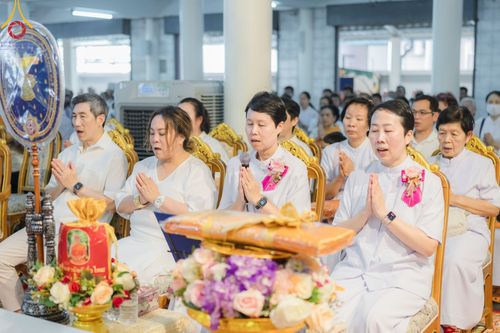 ภาพ No.172344:พิธีทอดกฐิน ณ วัดพรพระร่วงประสิทธ์ แขวงออเงิน เขตสายไหม กรุงเทพฯ ในโครงการกฐินสามัคคีทั่วไทย 30,000 วัด บูชาธรรม 80 ปี หลวงพ่อธัมมชโย โดยคณะศิษยานุศิษย์วัดพระธรรมกาย วันที่ 27 ตุลาคม พ.ศ. 2567