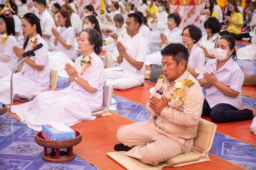 ภาพ No.114588:พิธีทอดผ้าป่าทำนุบำรุงศาสนสถาน ณ วัดตะเคียน ต.บางคูเวียง อ.บางกรวย จ.นนทบุรี วันที่ 18 มกราคม พ.ศ. 2567