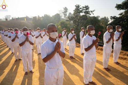 ภาพ No.130242:Photo Story ปฐมบรรพชาชาวพุทธมาร์มา Episode 3/5 วันที่ 9 กุมภาพันธ์ พ.ศ. 2567 ในโครงการบรรพชาสามเณร ครั้งแรกของชาวพุทธมาร์มา บังกลาเทศ ณ วัดธัมจักร อรัญกุฏิ เมืองรัมการ์ คาร์กาชารี บังกลาเทศ