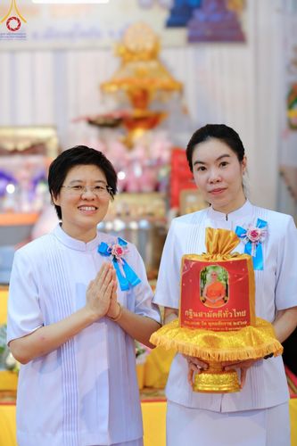 ภาพ No.166339:พิธีทอดกฐิน ณ วัดคูหาสุวรรณ จ.สุโขทัย ในโครงการกฐินสามัคคีทั่วไทย 30,000 วัด บูชาธรรม 80 ปี หลวงพ่อธัมมชโย โดยคณะศิษยานุศิษย์วัดพระธรรมกาย วันที่ 27 ตุลาคม พ.ศ. 2567