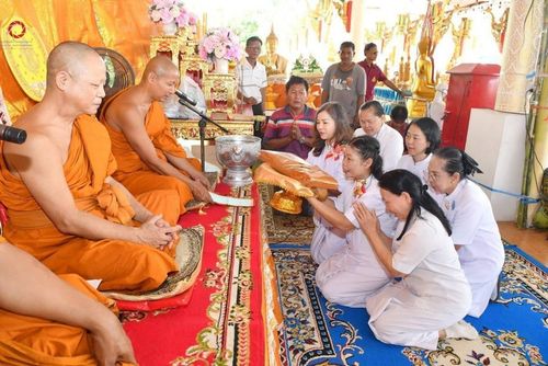 ภาพ No.165356:พิธีทอดกฐิน ณ วัดธรรมจริยา จ.พระนครศรีอยุธยา ในโครงการกฐินสามัคคีทั่วไทย 30,000 วัด บูชาธรรม 80 ปี หลวงพ่อธัมมชโย โดยคณะศิษยานุศิษย์วัดพระธรรมกาย วันที่ 20 ตุลาคม พ.ศ. 2567