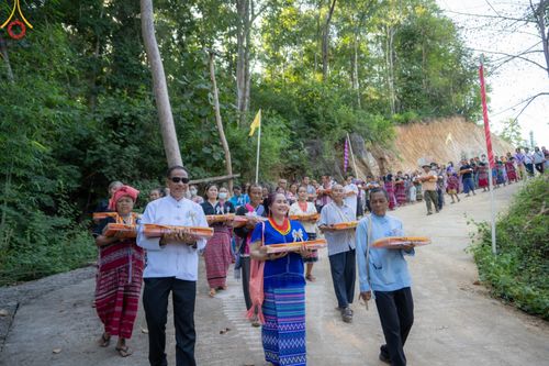 ภาพ No.94187:พิธีทอดกฐินสามัคคีทั่วไทย 5,000 วัด ณ วัดป่าหมาก จ.แม่ฮ่องสอน วันที่ 11 พฤศจิกายน พ.ศ. 2566