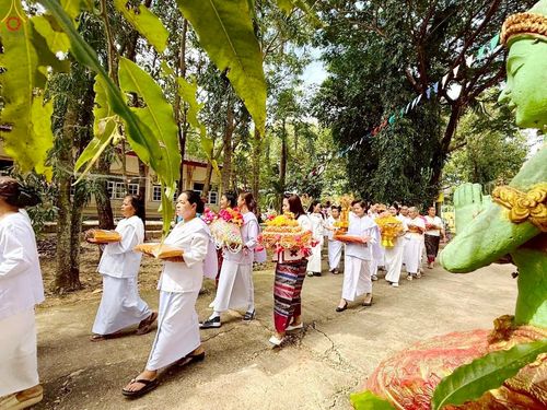 ภาพ No.270119:วันที่ 26 ตุลาคม พ.ศ. 2568 พิธีทอดกฐินสามัคคีทั่วไทย ณ วัดสระเกษ ต.หนองแวง อ.สมเด็จ จ.กาฬสินธุ์ โดยคณะศิษยานุศิษย์ บูชาธรรม 81 ปี หลวงพ่อธัมมชโย