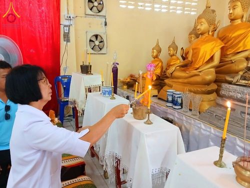 ภาพ No.176840:พิธีทอดกฐิน ณ วัดห้วยทรายทอง ต.ประดู่งาม อ.ศรีเทพ จ.เพชรบูรณ์ ในโครงการทอดกฐินสามัคคีทั่วไทย 30,000 วัด บูชาธรรม 80 ปี หลวงพ่อธัมมชโย โดยคณะศิษยานุศิษย์วัดพระธรรมกาย วันที่ 11 พฤศจิกายน พ.ศ. 2567