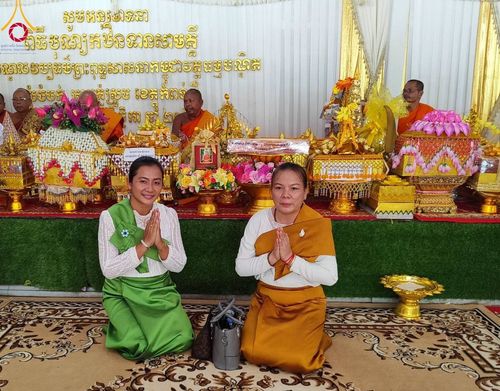 ภาพ No.97723:กฐินวัดธรรมบัณฑิต เขตคีรีรม จังหวัดกัมปงสปือ กัมพูชา วันที่ 22 พฤศจิกายน พ.ศ. 2566