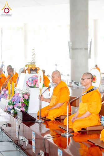 ภาพ No.245078:วันพุธที่ 10 กันยายน พ.ศ. 2568 พิธีถวายภัตตาหารเมนูสวรรค์ เนื่องในวันครบ 25 ปี วันละสังขารคุณยายอาจารย์มหารัตนอุบาสิกาจันทร์ ขนนกยูง ณ หอฉันคุณยายอาจารย์ฯ วัดพระธรรมกาย