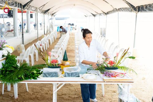 ภาพ No.230117:วันเสาร์ที่ 28 มิถุนายน พ.ศ. 2568 พิธีถวายสังฆทาน 323 วัด 4 จังหวัดชายแดนใต้ ปีที่ 21 ครั้งที่ 178 พิธีมอบกองทุนหนุนแรงใจช่วยครูใต้ ปีที่ 18 ครั้งที่ 142 ณ ศูนย์อบรมเยาวชนจังหวัดปัตตานี