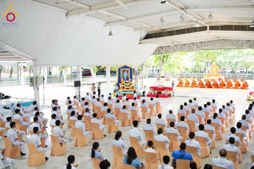 ภาพ No.148149:กิจกรรมเฉลิมพระเกียรติ สมเด็จพระนางเจ้าสิริกิติ์ พระบรมราชินีนาถ พระบรมราชชนนีพันปีหลวง เนื่องในโอกาสวันเฉลิมพระชนมพรรษา วันจันทร์ที่ 12 สิงหาคม พ.ศ. 2567 ณ อาคารโถงช้างฯ วัดพระธรรมกาย 