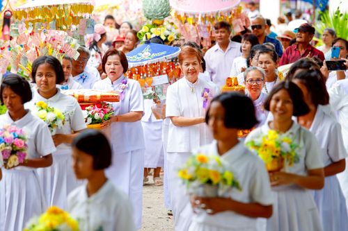 ภาพ No.255725:วันที่ 14 ตุลาคม พ.ศ. 2568 พิธีทอดกฐินสามัคคีทั่วไทย 30,000 วัด โดยคณะศิษยานุศิษย์ บูชาธรรม 81 ปี หลวงพ่อธัมมชโย ณ วัดควนปิยาราม ต.ปากพะยูน อ.ปากพะยูน จ.พัทลุง