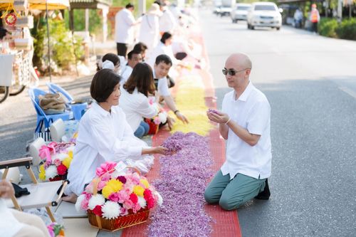 ภาพ No.116584:พิธีต้อนรับพระธรรมยาตรา ปีที่ 12 ณ อนุสรณ์สถานบางปลา จ.นครปฐม วันที่ 21 มกราคม พ.ศ. 2567