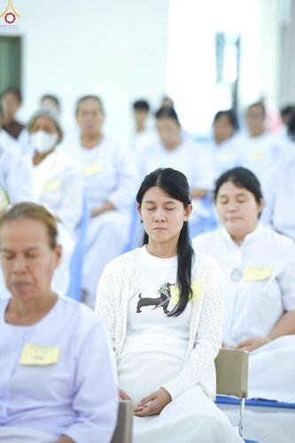 ภาพ No.246418:วันที่ 12-14 กันยายน พ.ศ. 2568 โครงการบวชอุบาสกแก้ว อุบาสิกาแก้ว รุ่นที่ 1 ผู้แทนทอดกฐินสามัคคีทั่วไทย 30,000 วัด จ.สระบุรี บูชาธรรม 81 ปี หลวงพ่อธัมมชโย ณ ศูนย์ปฏิบัติธรรมสระบุรี อ.พระพุทธบาท จ.สระบุรี