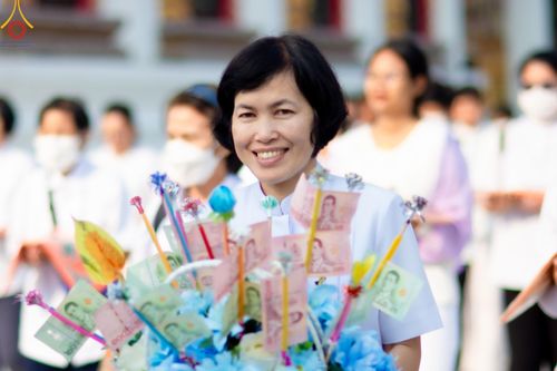 ภาพ No.117562:พิธีทอดผ้าป่าทำนุบำรุงศาสนสถาน ณ วัดบางไผ่นารถ ต.บางไทรป่า อ.บางเลน จ.นครปฐม วันที่ 23 มกราคม พ.ศ. 2567