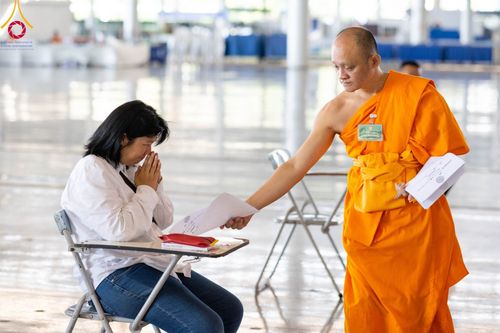 ภาพ No.101158:พิธีสอบธรรมสนามหลวง ธรรมศึกษาชั้นตรี-โท-เอก วันที่ 7 ธันวาคม พ.ศ. 2566 ณ วัดพระธรรมกาย จ.ปทุมธานี