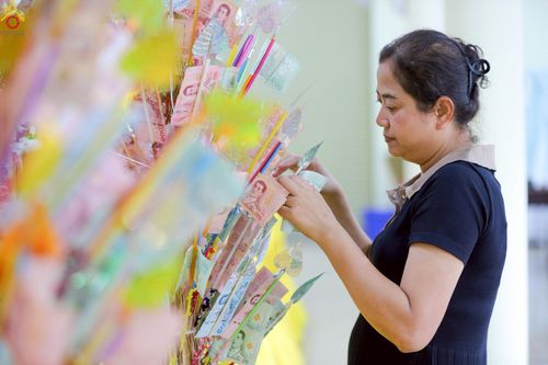 ภาพ No.260764:วันที่ 19 ตุลาคม พ.ศ. 2568 พิธีทอดกฐินสามัคคีทั่วไทย 30,000 วัด โดยคณะศิษยานุศิษย์ บูชาธรรม 81 ปี หลวงพ่อธัมมชโย ณ ที่พักสงฆ์บ้านขวัญพัฒน์ ต.คลองพา  อ.ท่าชนะ จ.สุราษฎร์ธานี